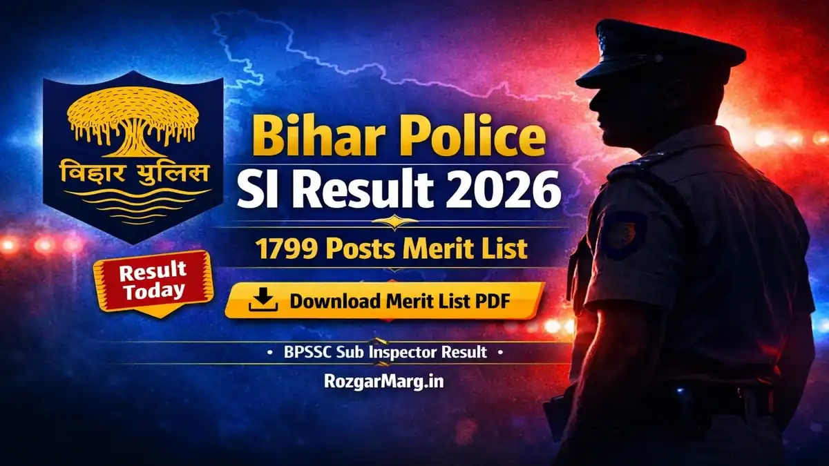 Bihar Police SI Result 2026