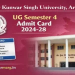 VKSU UG Semester 4 Admit Card 2024-28