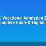 VKSU Vocational Admission 2026 information and guidelines