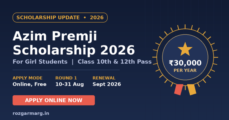 Azim Premji Scholarship 2026