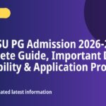 VKSU PG Admission 2026-28 - VKSU PG Admission 2026-28: Complete Guide, Important Dates, Eligibility & Application Process